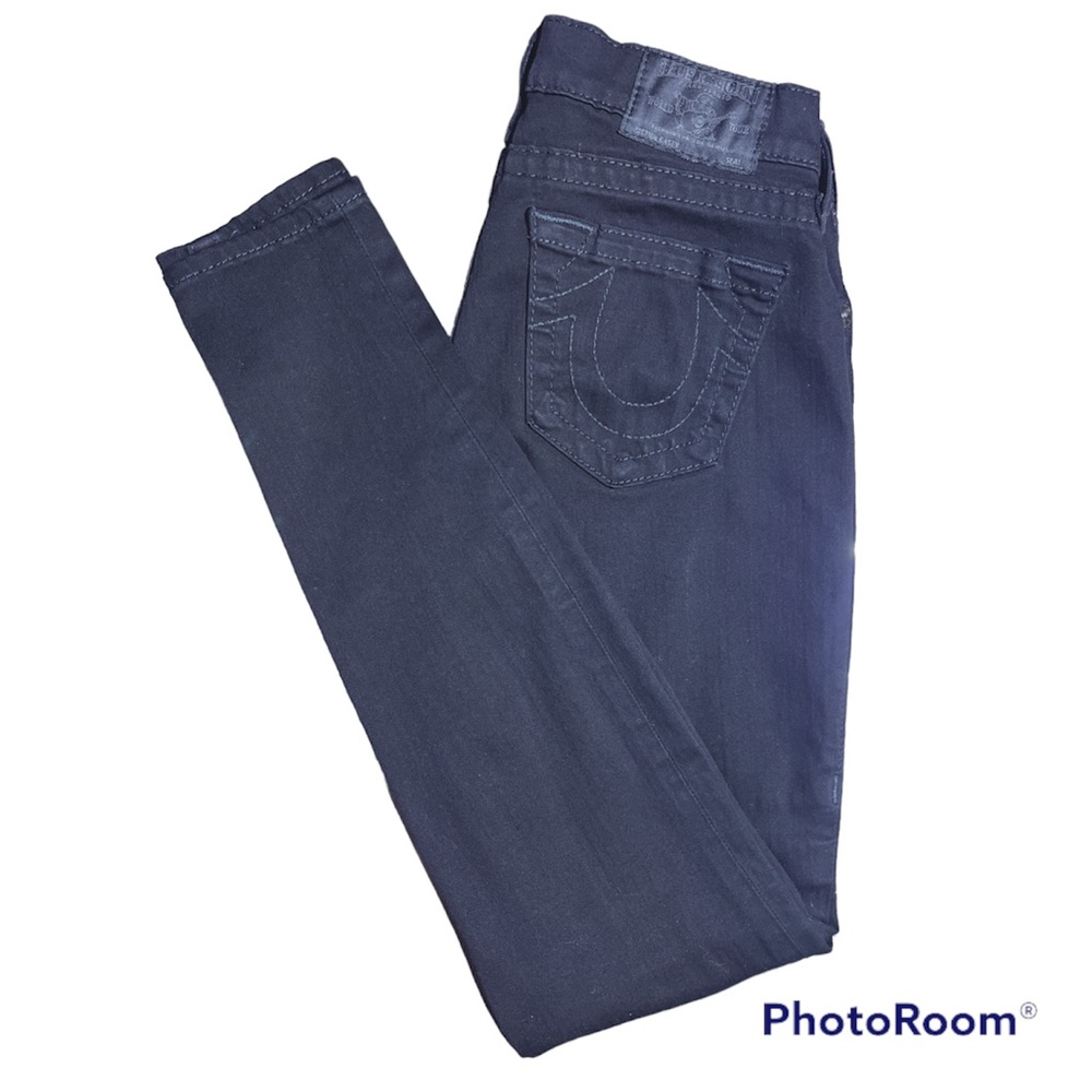 Women’s True Religion Black Skinny Jeans